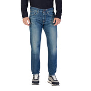 Replay Blue Cotton Skinny Jeans