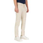 Jeckerson Cream Cotton Skinny Jeans