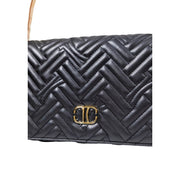 Alviero Martini Prima Classe Black Polyethylene Handbag