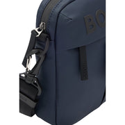 Hugo Boss Blue Polyester Messenger Bag
