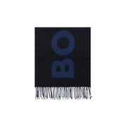 Hugo Boss Black Wool Scarf