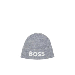Hugo Boss Gray Recycled Polyamide Cap (Baseball Hat)