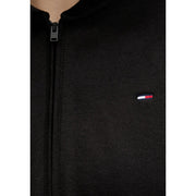 Tommy Hilfiger Jeans Black Recycled Cotton Hoodie