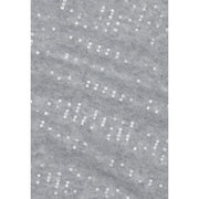 Pieces Gray Recycled Polyester Scarf