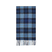 Barbour Blue Wool Scarf