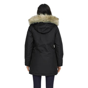 Only Black Polyester Parka