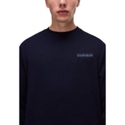 Napapijri Blue Cotton Sweatshirt