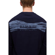 Napapijri Blue Cotton Sweatshirt