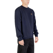 Napapijri Blue Cotton Sweatshirt