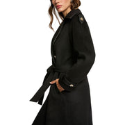 Morgan De Toi Black Polyester Coat