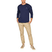Ralph Lauren Blue Cotton Long Sleeve T-Shirt