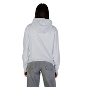 Calvin Klein Jeans White Cotton Hoodie