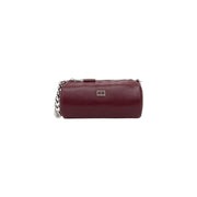 Tommy Hilfiger Jeans Bordeaux Artificial Leather Handbag