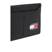 Tommy Hilfiger Jeans Black Leather Cardholder