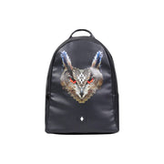 County of Milan Black Polyethylene Backpack