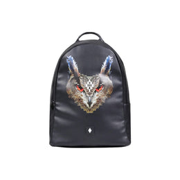 County of Milan Black Polyethylene Backpack