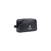 County of Milan Black Polyethylene Clutch Bag