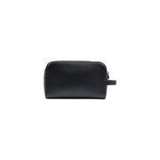 County of Milan Black Polyethylene Clutch Bag