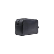 County of Milan Black Polyethylene Clutch Bag