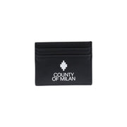 County of Milan Black Polyethylene Cardholder