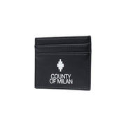 County of Milan Black Polyethylene Cardholder