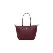 Tommy Hilfiger Bordeaux Recycled Polyester Handbag