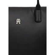 Tommy Hilfiger Black Recycled Polyester Handbag