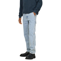 Only & Sons Blue Cotton Relaxed Fit Jeans