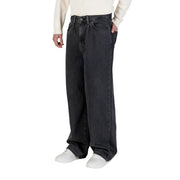 Only & Sons Black Cotton Relaxed Fit Jeans