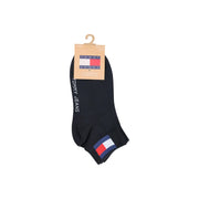 Tommy Hilfiger Jeans Black Cotton Socks