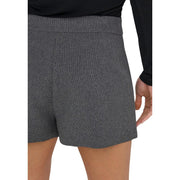 Jacqueline De Yong Gray Polyester Shorts