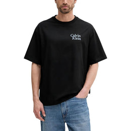 Calvin Klein Jeans Black Cotton T-Shirt