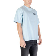 Calvin Klein Jeans Blue Cotton T-Shirt