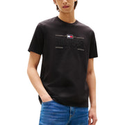 Tommy Hilfiger Black Cotton T-Shirt