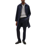 Tommy Hilfiger Blue Recycled Polyester Dress Pants