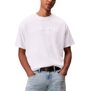Calvin Klein White Cotton T-Shirt