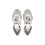 Calvin Klein Jeans Gray Suede Leather Athletic Sneakers