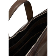 Calvin Klein Brown Polyethylene Briefcase