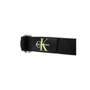 Calvin Klein Black Recycled Polyester Belt