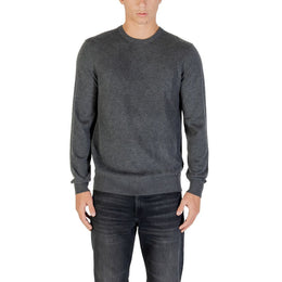 Guess Gray Polyacrylic Sweatshirt