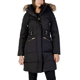 Guess Black Polyester Coat