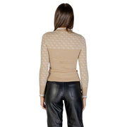 Guess Beige Polyester Sweatshirt