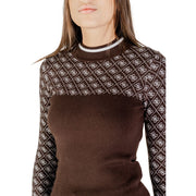 Guess Brown Polyester Sweatshirt