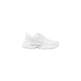 Guess White Polyester Chunky Sneakers