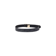 Guess Gray Polyester Thin Belt