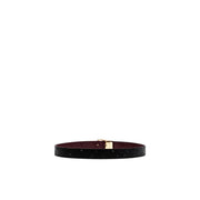 Guess Bordeaux Polyester Thin Belt