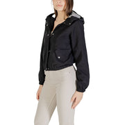 Jacqueline De Yong Black Polyester Shell Jacket