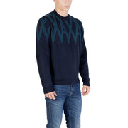 Armani Exchange Black Marabou Sweatshirt