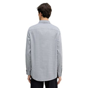 Armani Exchange Black And White Cotton Dress Shirt