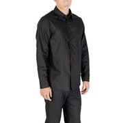 Armani Exchange Black Cotton Dress Shirt